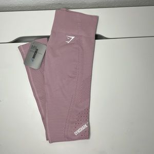 GYMSHARK- Flawless Knit Tight in Washed Lavender